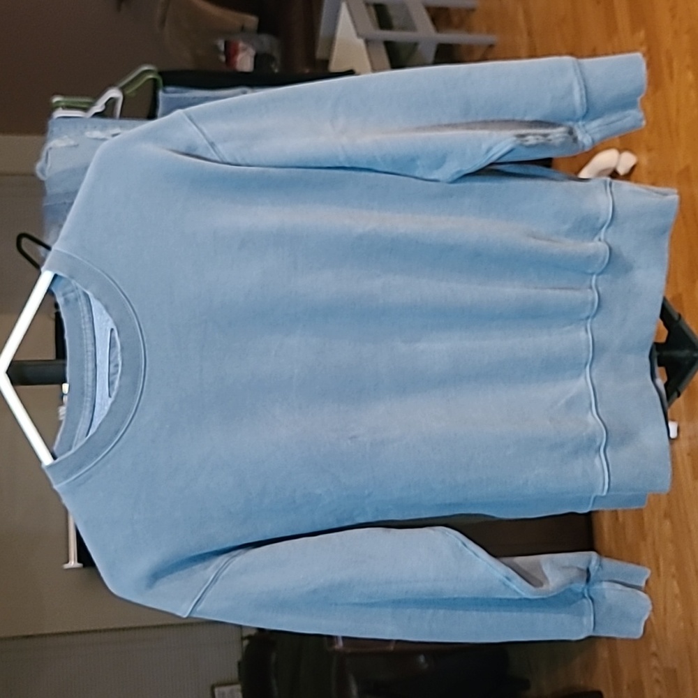 American Eagle Distressed Crewneck Sweatshirt Size XS